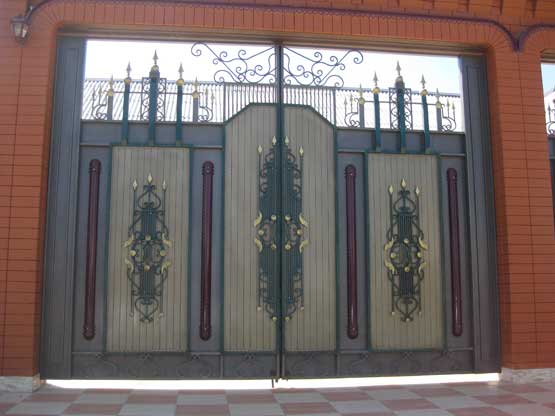 Кованые ворота 4