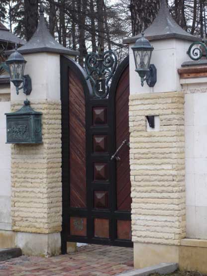  кованые ворота